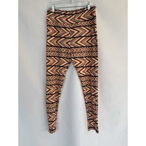 LuLaRoe Leggings  TC2 Multicolor‎ Abstract Lines